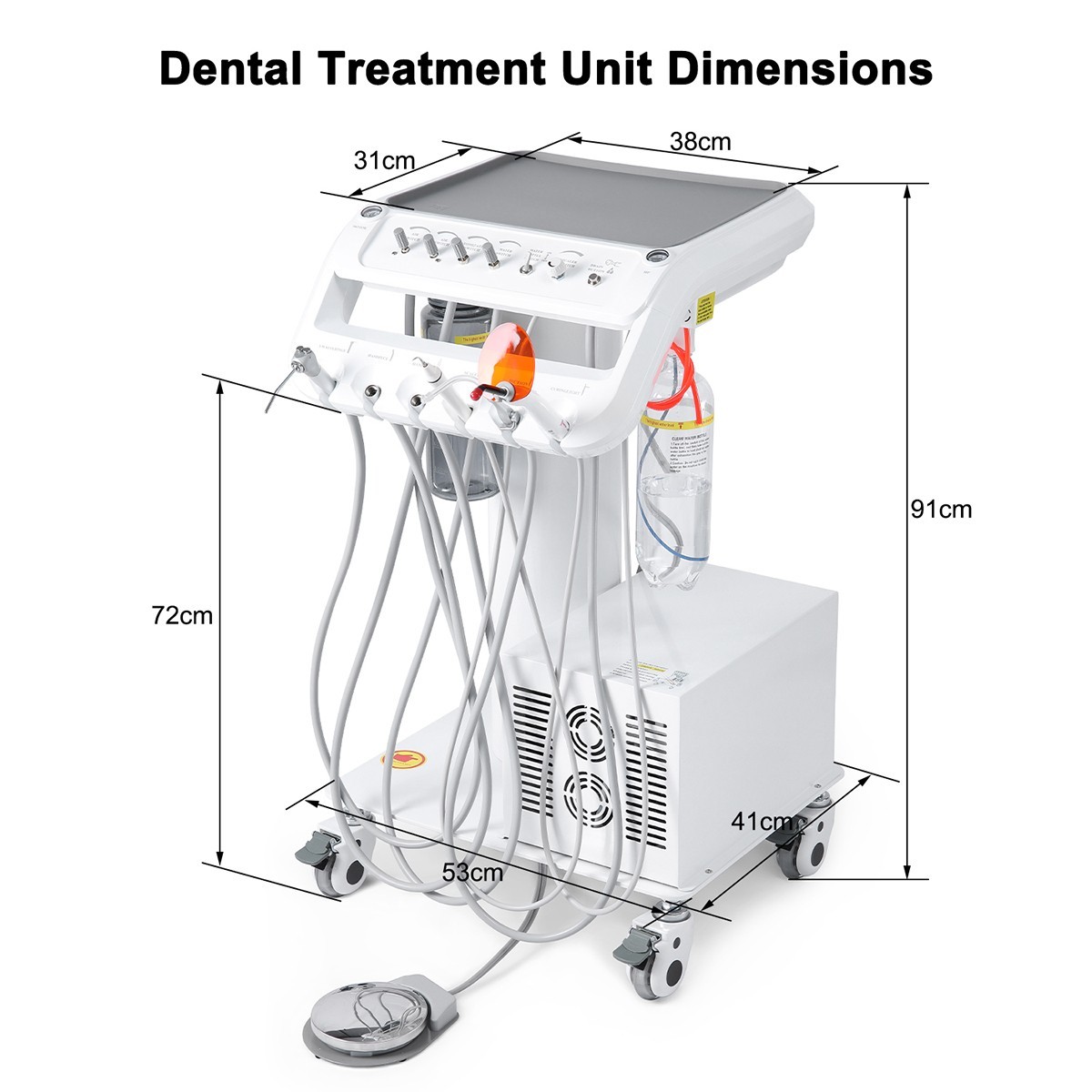 Dental Vacuum Forming Molding Machine Former Heat Thermoforming Brace Equipment