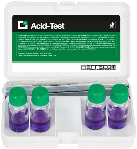 ERRECOM ACID-TEST KIT (Incl. 4 Tests) for AC/R Lubricants