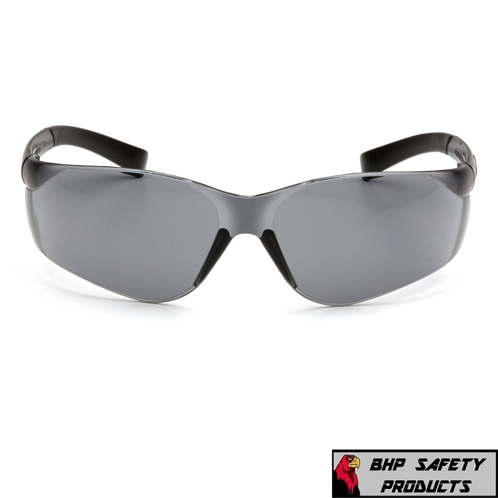 PYRAMEX ZTEK SAFETY GLASSES SMOKE GRAY LENS SUNGLASSES S2520S Z87+ (6 PAIR)