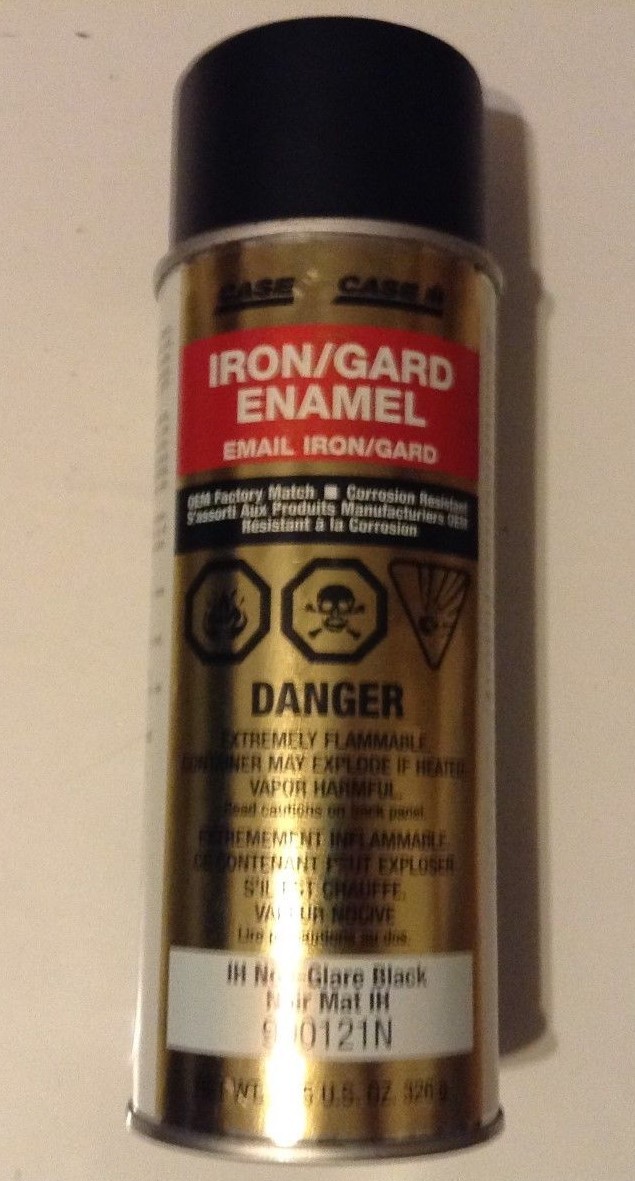 990121N – A New Spray Can of Non-Glare Black For CaseIH Tractors (1988 to 2001)