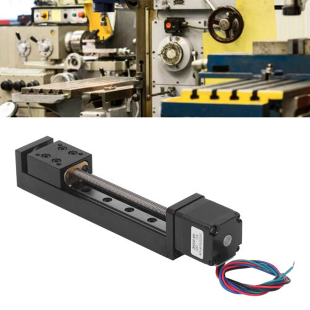 50mm Mini CNC Slide Table Linear stage 1mm Pitch 0.07Nm NEMA11 stepper motor Kit