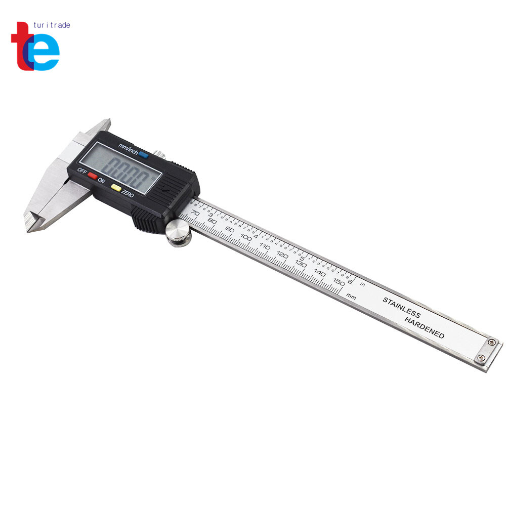 0-150 mm Vernier Caliper Tester Stainless Steel LCD Electronic Digital Caliper