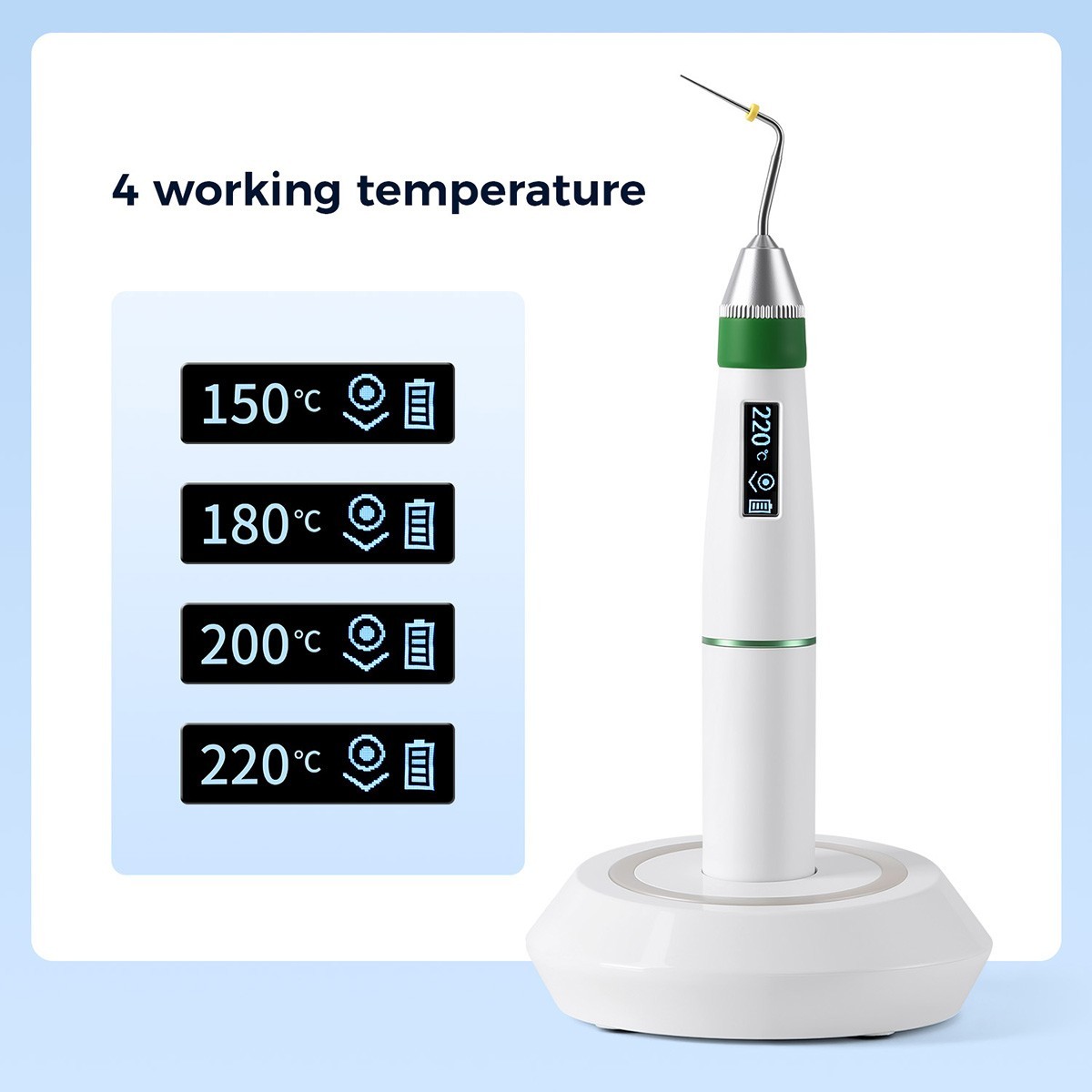 Dental Endo Gutta Percha Obturation System Endodontics Heated Pen / Hand Plugger
