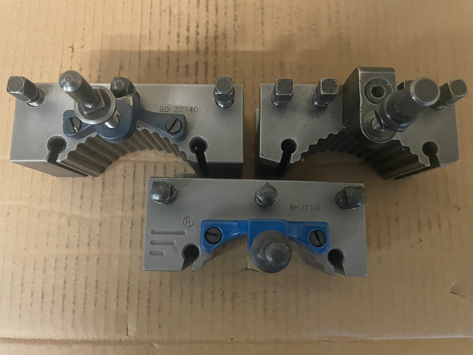 ORIGINAL MULTIFIX «B» QUICK CHANGE TOOL POST w/3 HOLDERS Made in Switzerland