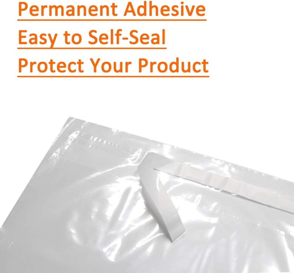 Clear Self-Sealing Poly Bag 1.5mil for Clothes, Apparel, Shipping & Storage