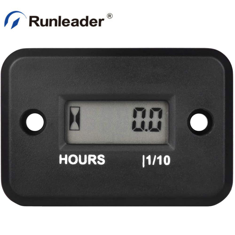 Inductive Maintenance Hour Meter Small Gas Engine Waterproof For Lawn Mower ATV
