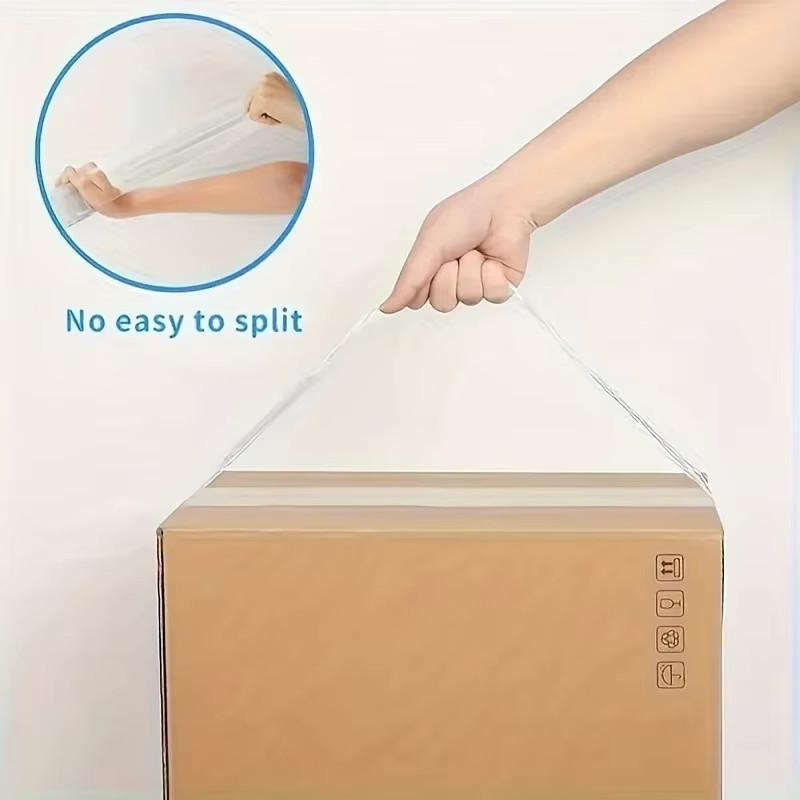 6 Rolls Packing Tape Shipping Packaging Box Sealing Tape w/Refillable Dispenser