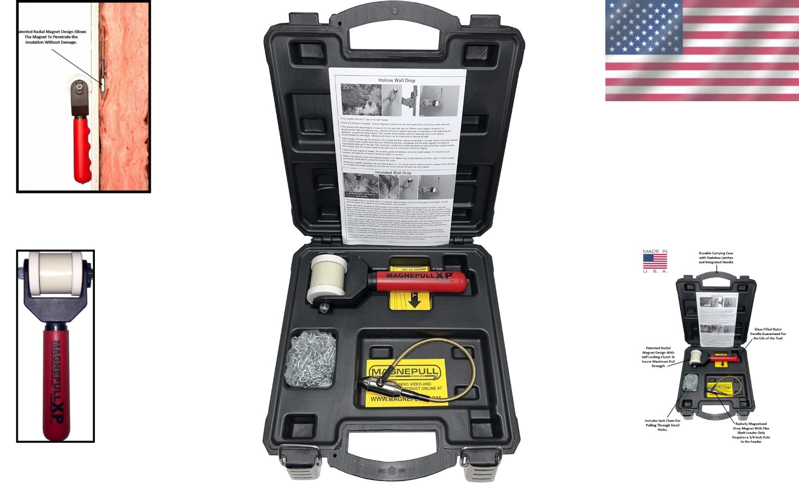Magnepull XP1000: Hand-Powered Cable Pulling System for Effortless Installations
