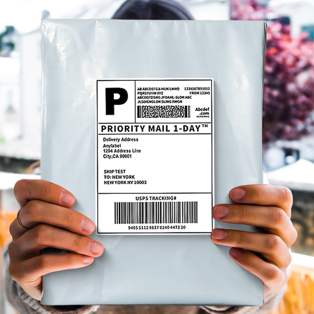 POLYSELLS Self-Sealing Poly Mailer Bags 8 Sizes (10×13-14.5×19) Waterproof Tear