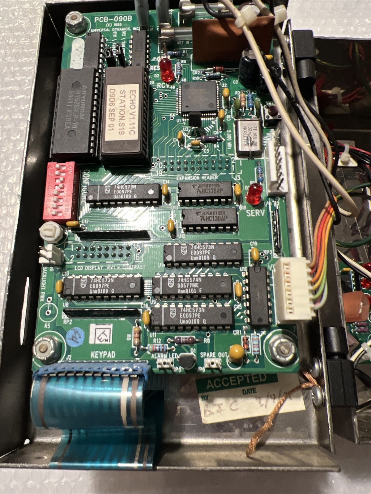 🔥 Una-Dyn Echo Systems Station Control PCB-090B, used, qty avail, free ship🇺🇸
