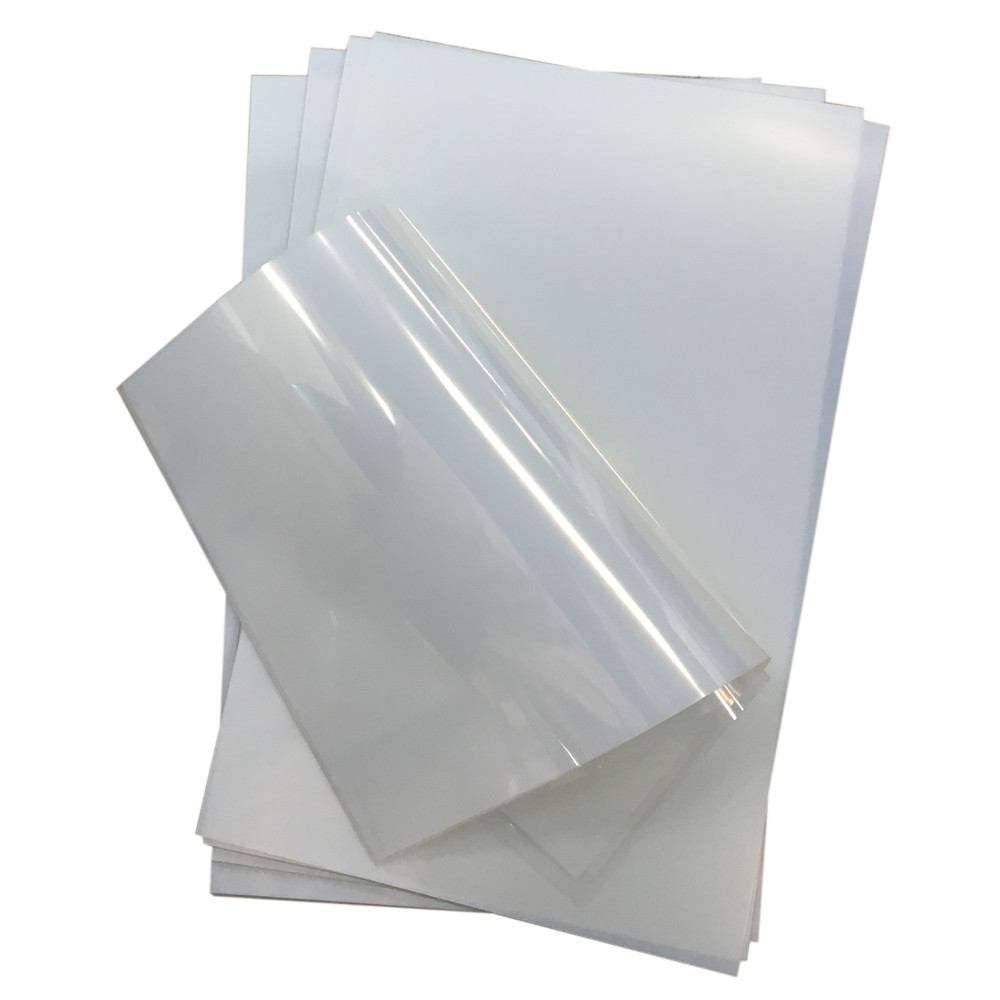 USA 50 Sheets 8.5″ x 11″ Waterproof Inkjet Transparency Film for Screen Printing