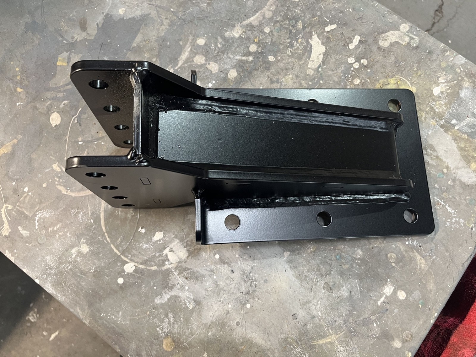 Hitch Mounting Plate for Cummins / MMDI Trailers – P/N: A053P590