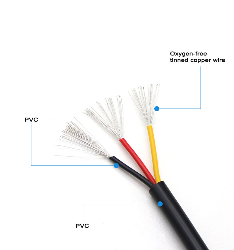 16-30 AWG Multi Core PVC Cable 2/3/4/5/6/7/8/9/10 Core Signal Power Data Wire