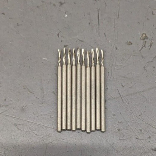 10 Egda .84mm Micro Drills 1.5mm Shank HSS NEW Switzerland – 0.84mm 0.84 mm