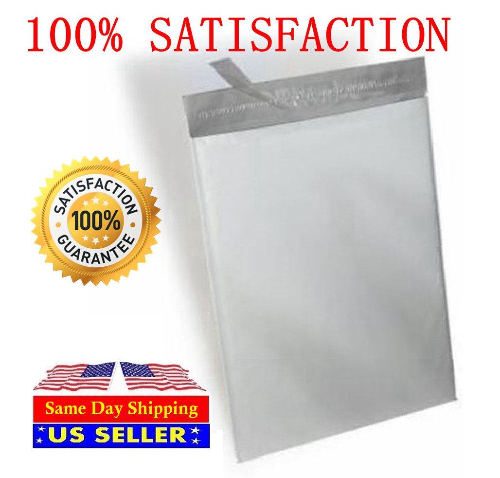 200 12X15.5 White Poly Mailer Self Sealing Shipping Envelopes Bags -ST ShipMails