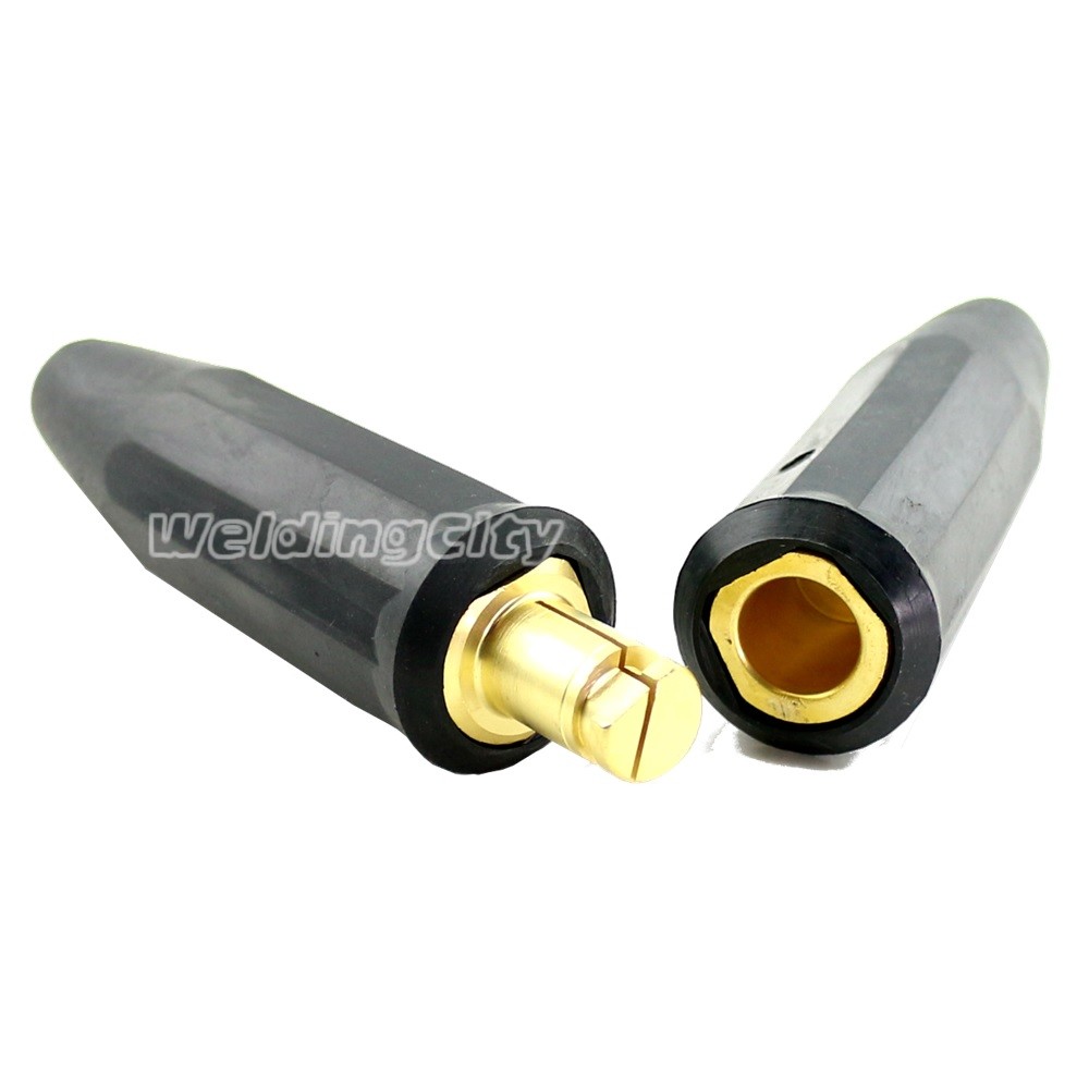 WeldingCity® Tweco-type Twist-lock Cable Connector Pair #4-2/0 25-50mm US Seller