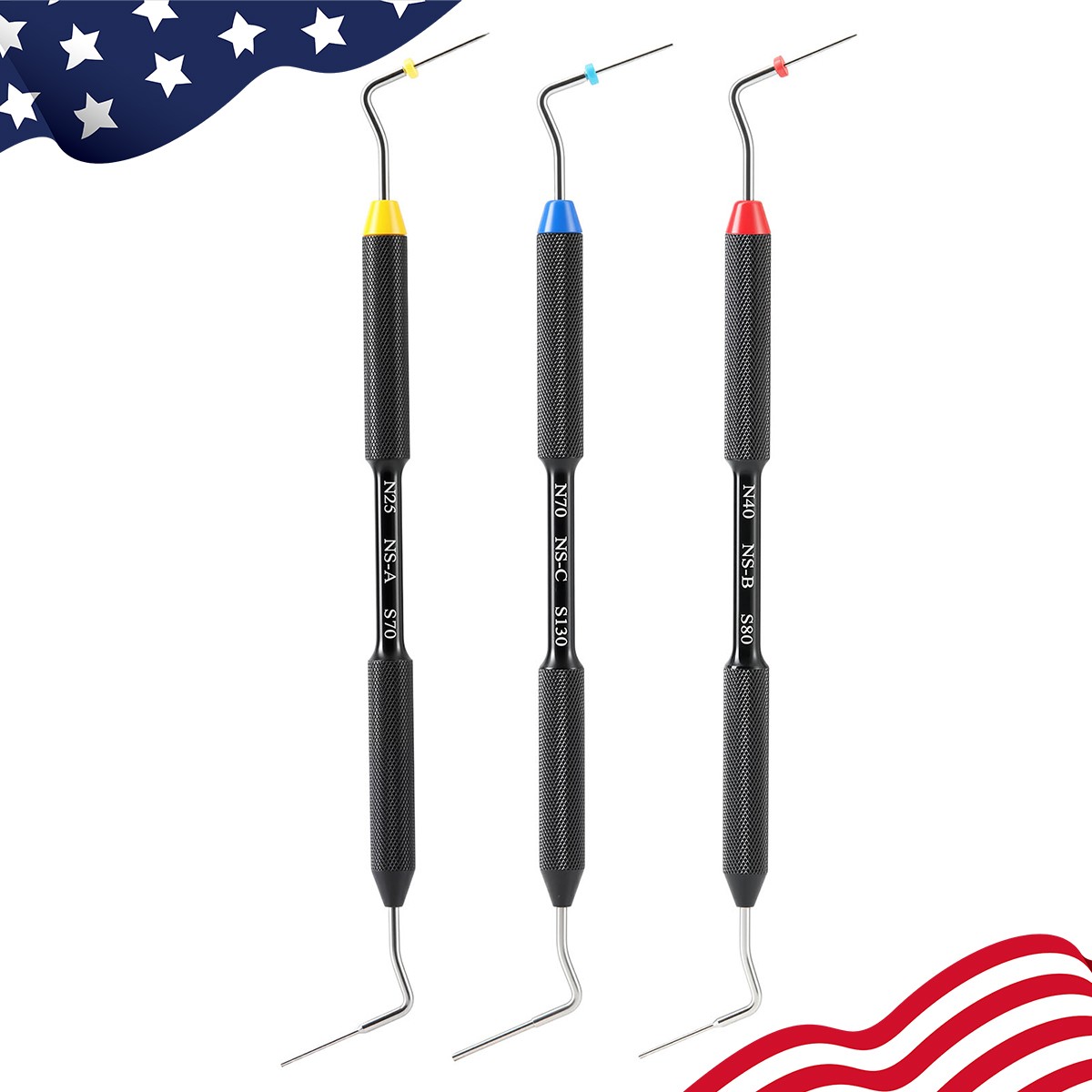 Dental Cordless Gutta Percha Obturation Endo Heated Pen /Hand Plugger Tips
