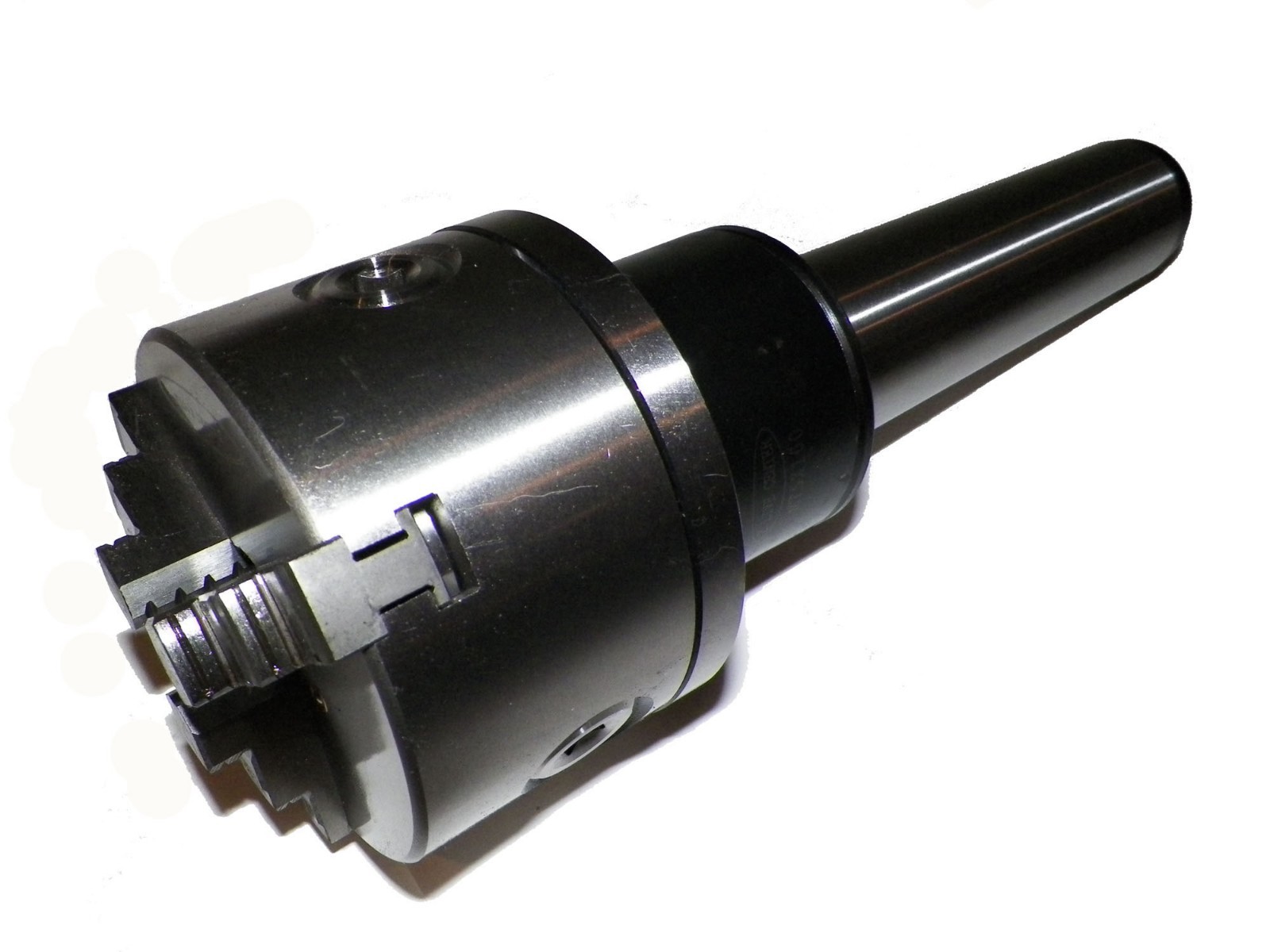 Z LIVE CENTER 4″ 3 Jaw Lathe Chuck MT2 Shank (ROTATING Triple Ball Bearing)