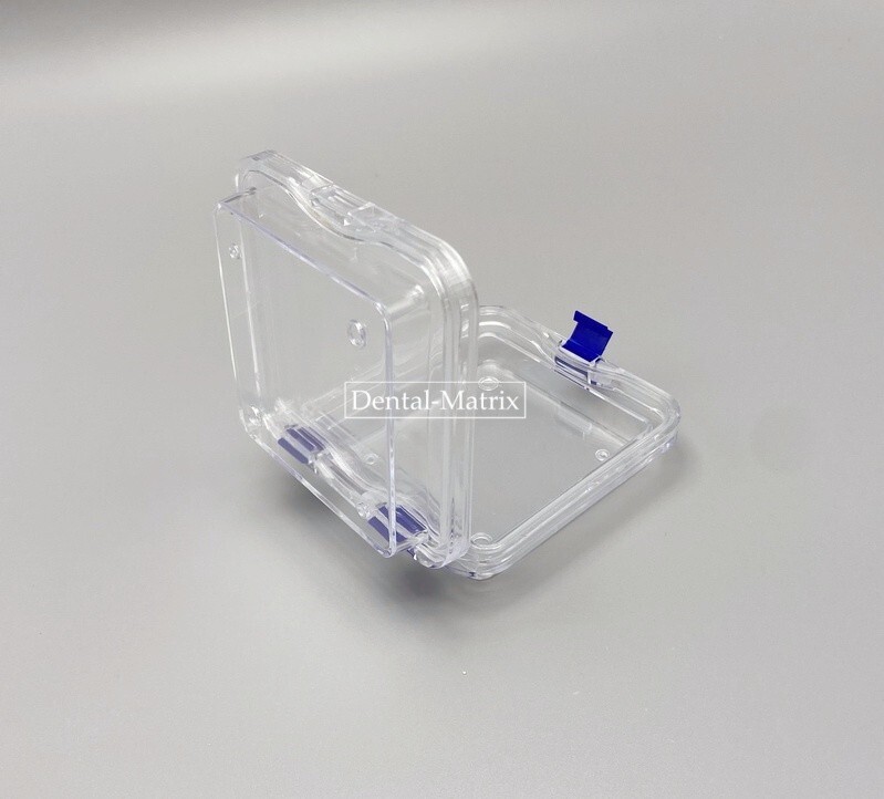 10 Pcs Denture False Teeth Membrane Case Container Hinged Display Box Jewelry