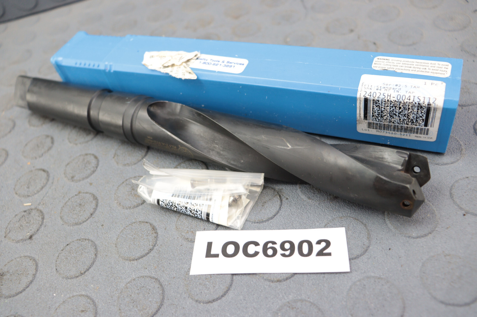 AMEC ALLIED SPADE DRILL 1.170» BODY #2.5 T-A INSERT SHANK #4 MT LOC6902