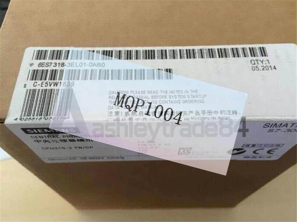 1PC Siemens CPU Module 6ES7318-3EL01-0AB0 6ES7 318-3EL01-0AB0 S7-300 New
