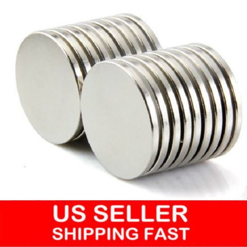 20-100X Round Rare Earth Magnet Neodymium Small Strong Magnets Disc Refrigerator