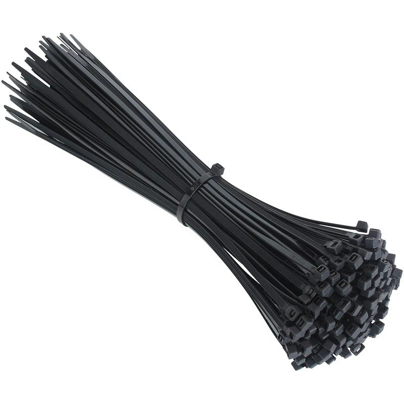 100Pcs Black Nylon Cable Ties 3x100mm Self Lock Zip Wire Ties