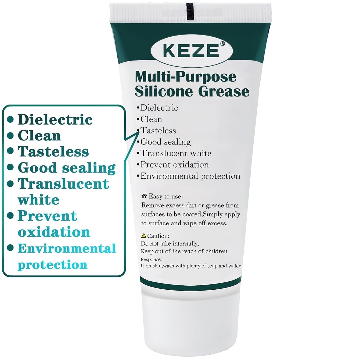KEZE Silicone Grease Waterproof Food Grade Silicone Sealant Lubricant for Plumbe