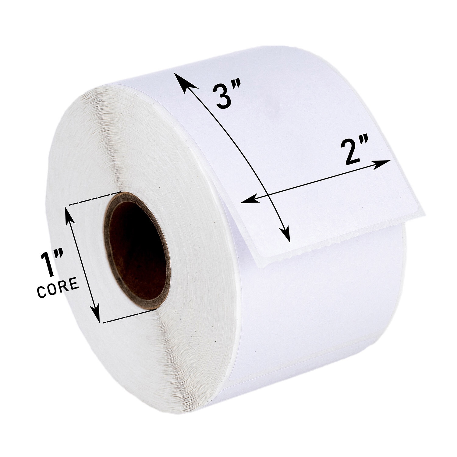 ZEBRA / ELTRON 2×3 (2″ x 3″) Direct Thermal Labels – (1) Roll of 500