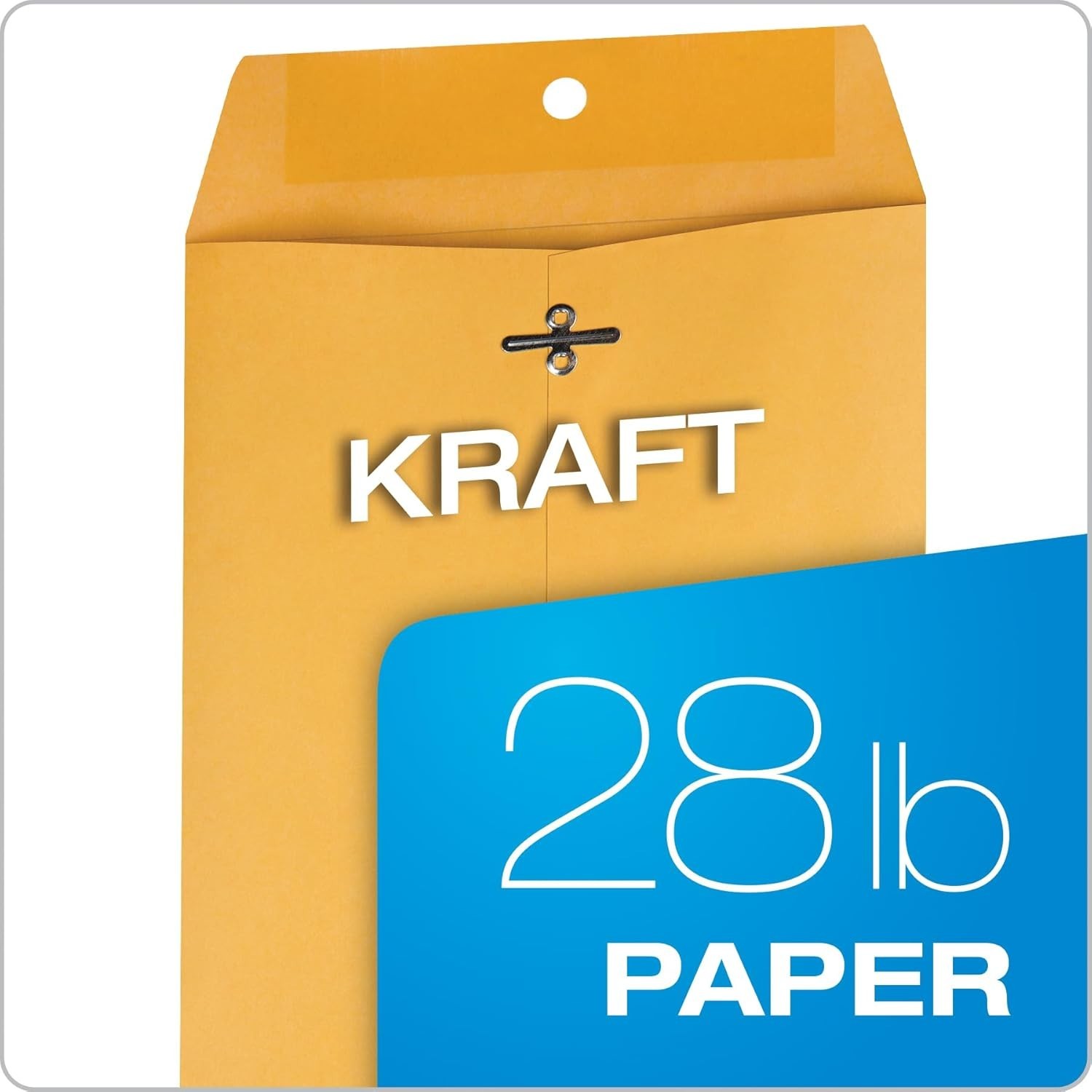 Clasp Envelopes, 6.5 x 9.5 Inch Brown Kraft Catalog Envelopes, for Mailing Sm…