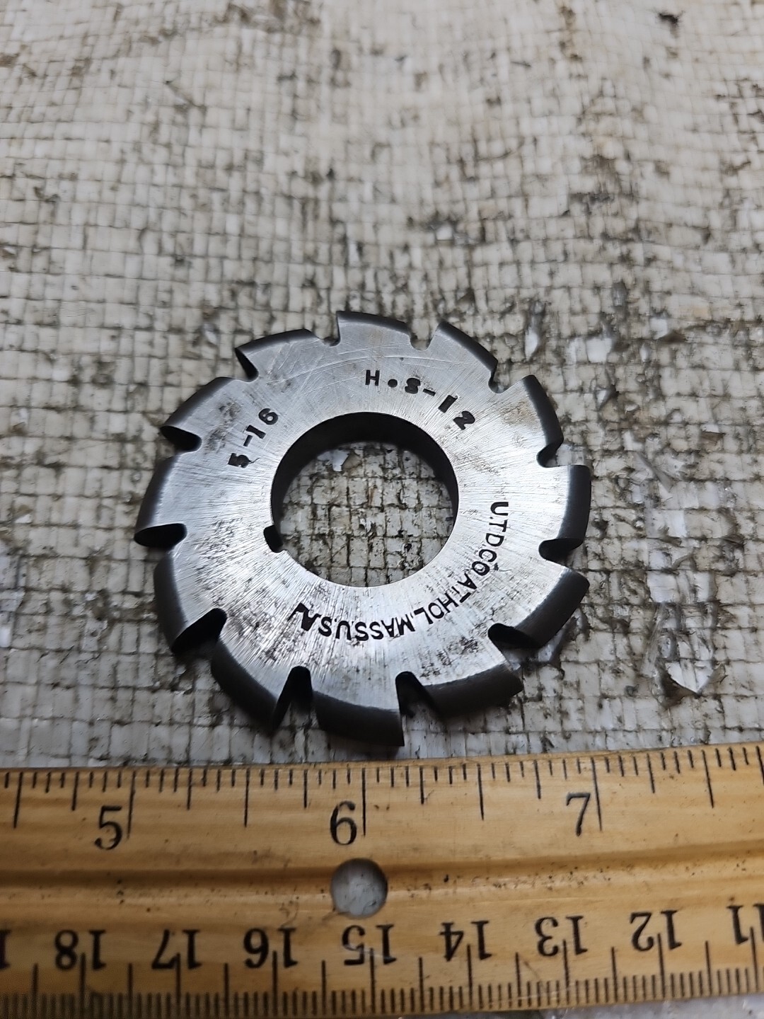 UNION TOOL 2.25″ x 5/16″ x 7/8″ CONVEX 5/16 DIA Side Milling Cutter HSS