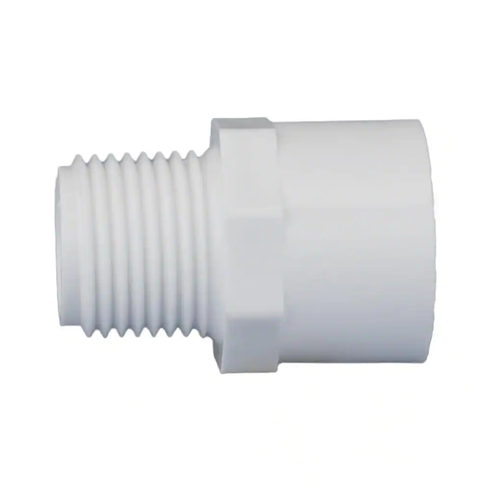1-1/2 In. PVC Schedule 40 MPT X S Male Adapter