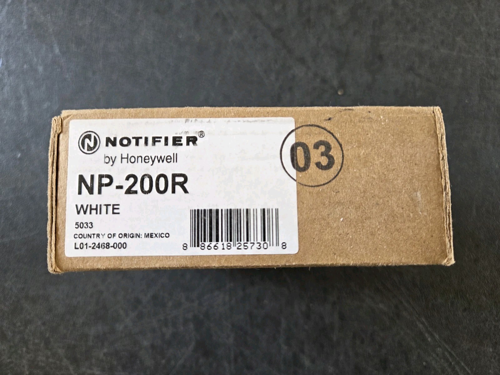 NOTIFIER NP-200R REMOTE TEST CAPABLE PHOTO SMOKE DETECTOR «WHITE» – BRAND NEW