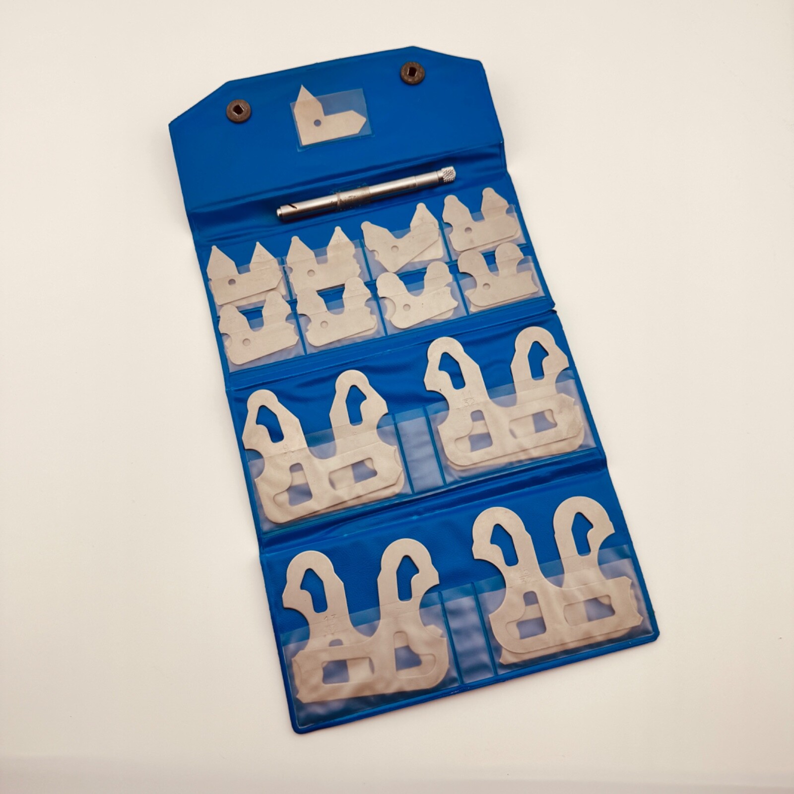 26 Piece Radius Gage Set, 0.010 to 0.500″