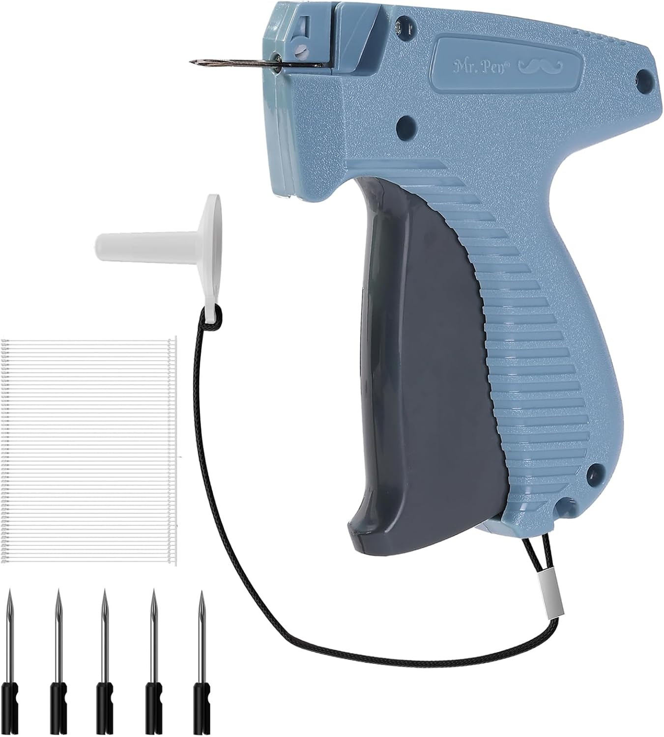 – Price Tagging Gun, Hangtag Attacher with 1000 Barbs | 2″ Long Barbs Fasteners