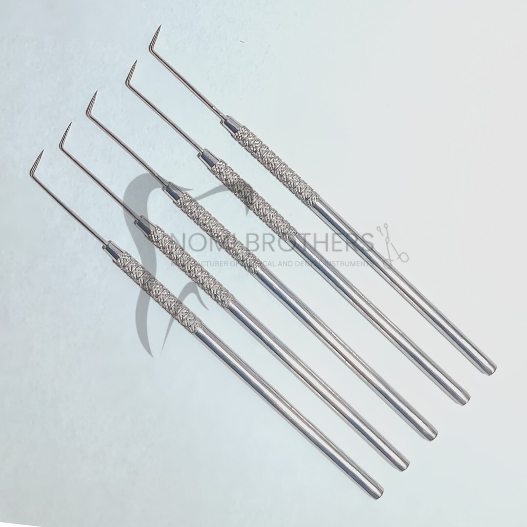 5 Pcs Dental Single End Explorer Probe EXS9 Stainless Steel Instruments