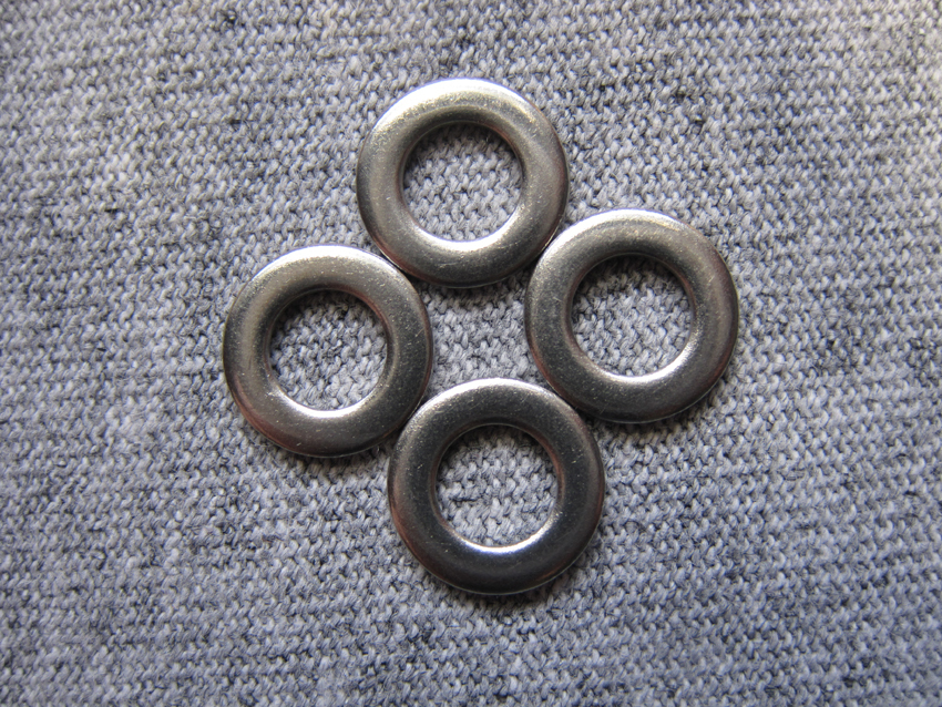 U.S. Seller 304 Stainless Steel Flat Washers Metric M2 M2.5 M3 M4 M5 M6