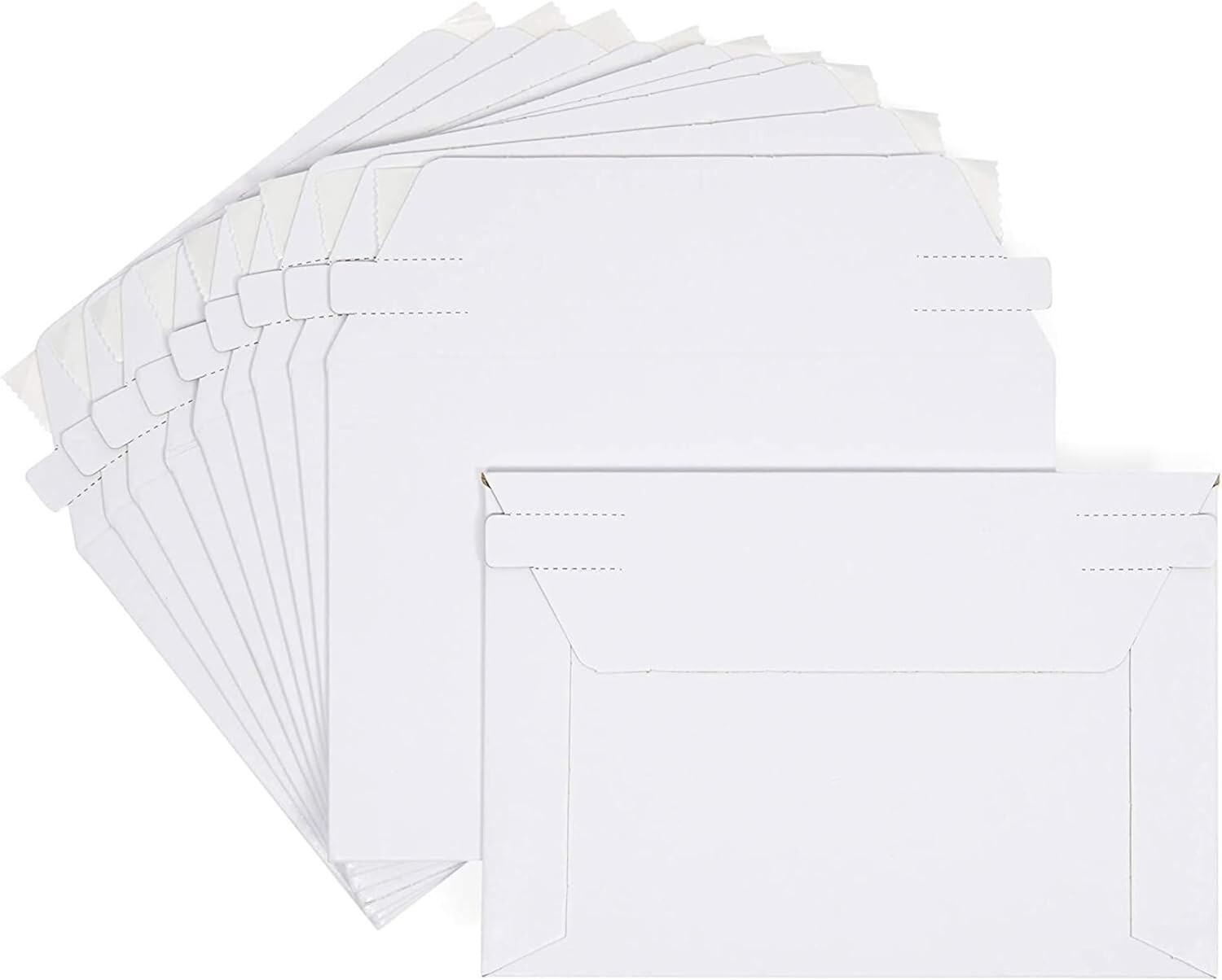 25-200 6.5»X4.5» Proline Rigid Photo Shipping Flats Cardboard Envelope Mailers