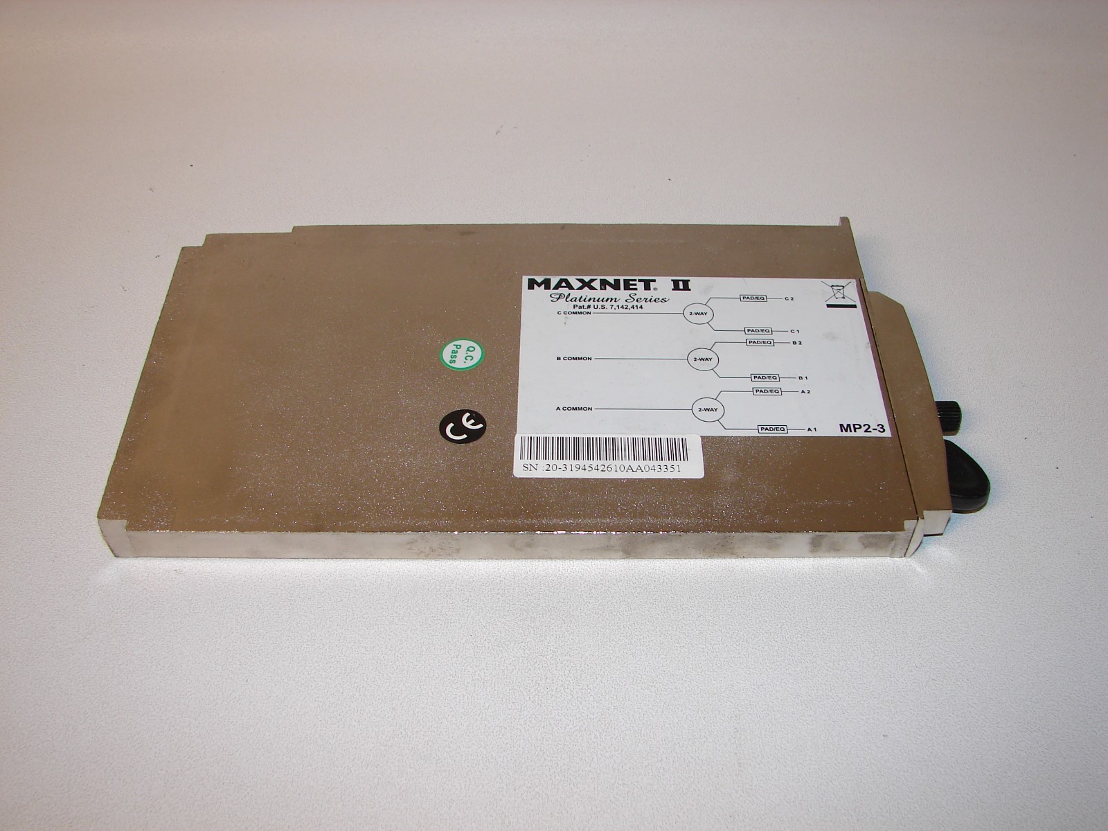 *NEW MAXNET II ATX Platinum Series Triple Two Way Splitter Combiner Module MP2-3