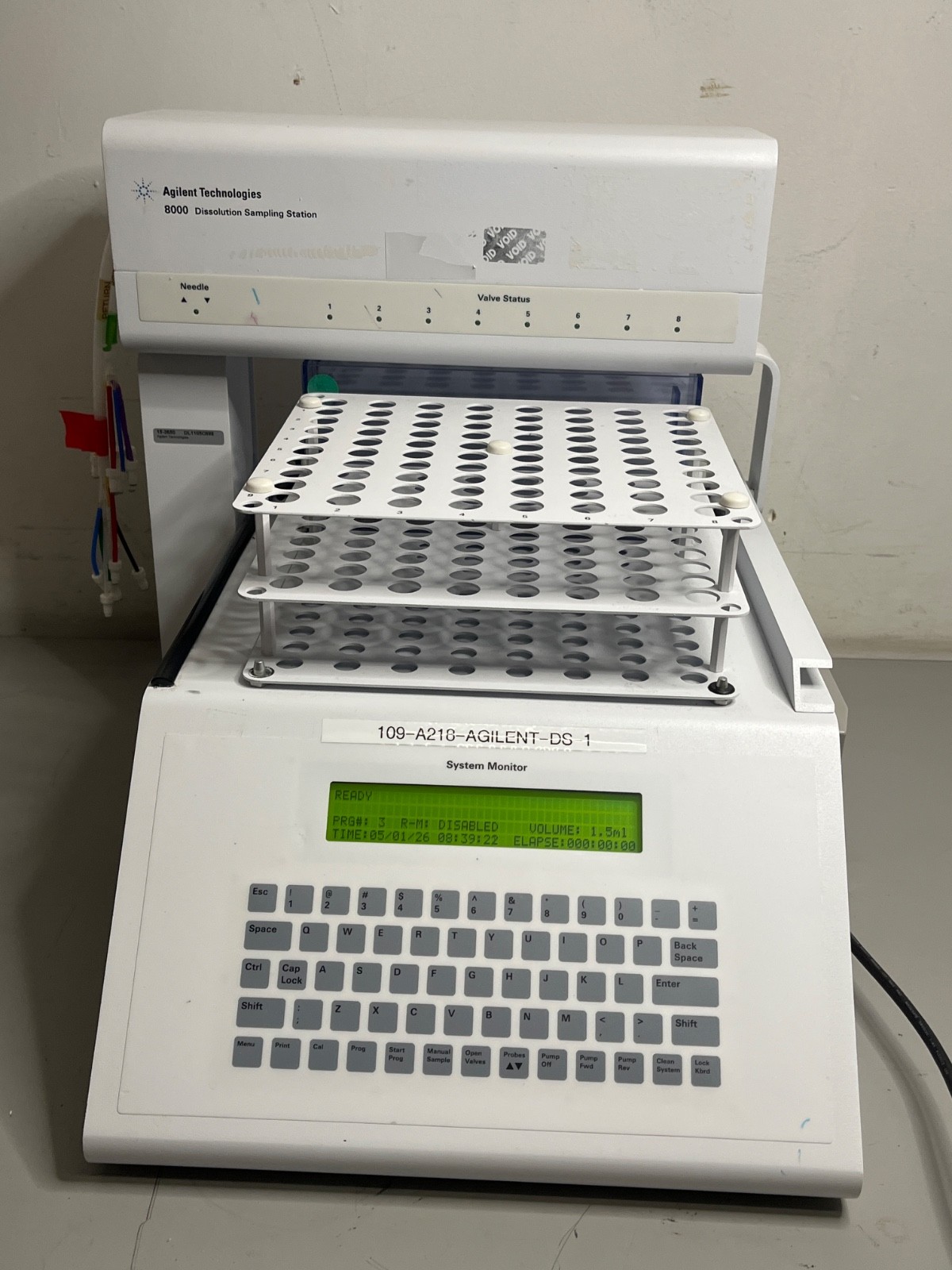 Agilent 8000 Dissolution Sampling Station 15-3650 Automated Lab Sampler