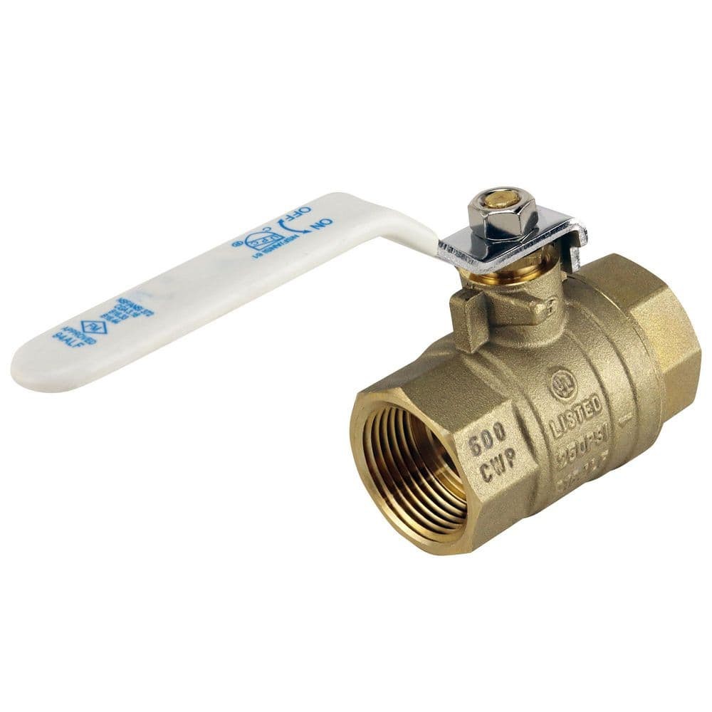 Apollo 1 in. Lead Free Brass FNPT x FNPT Full-Port Ball Valve