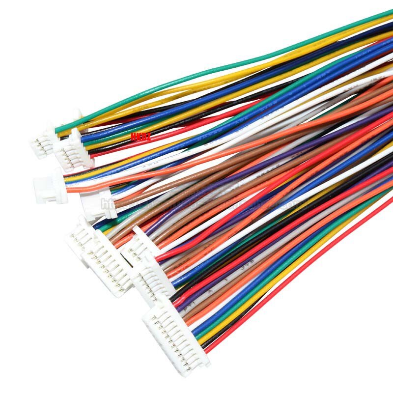 JST SH1.0mm SH1.25mm ZH1.5mm 2-10Pin Micro Connector PCB Socket Plug Wire Cable