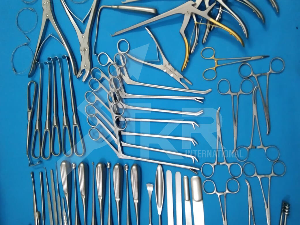 Laminectomy Surgical Orthopedic Spinal Instruments Set 78 Pcs