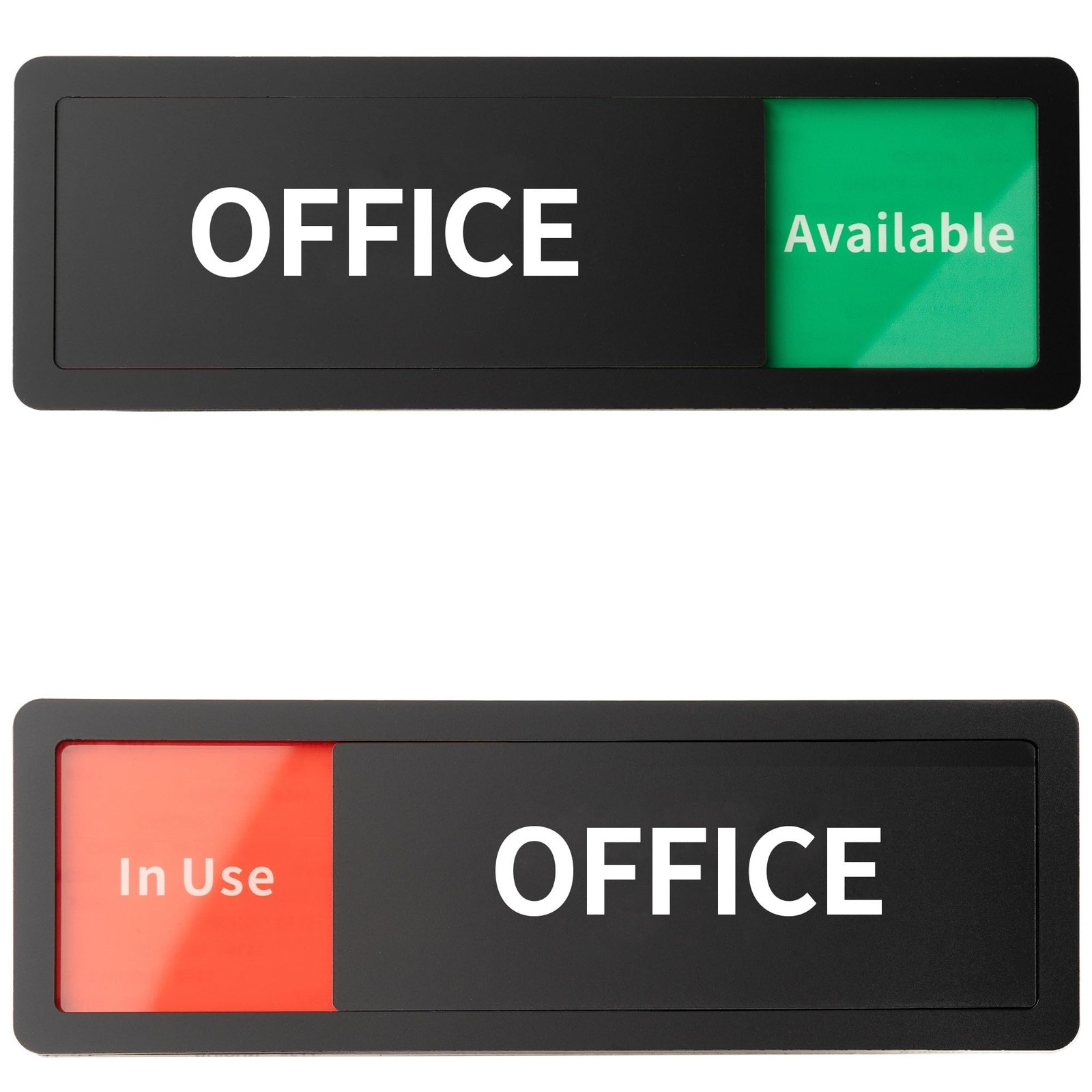 Office Room Door Sign Do Not Disturb,Versatile In-Use/Available Slider Sign f…