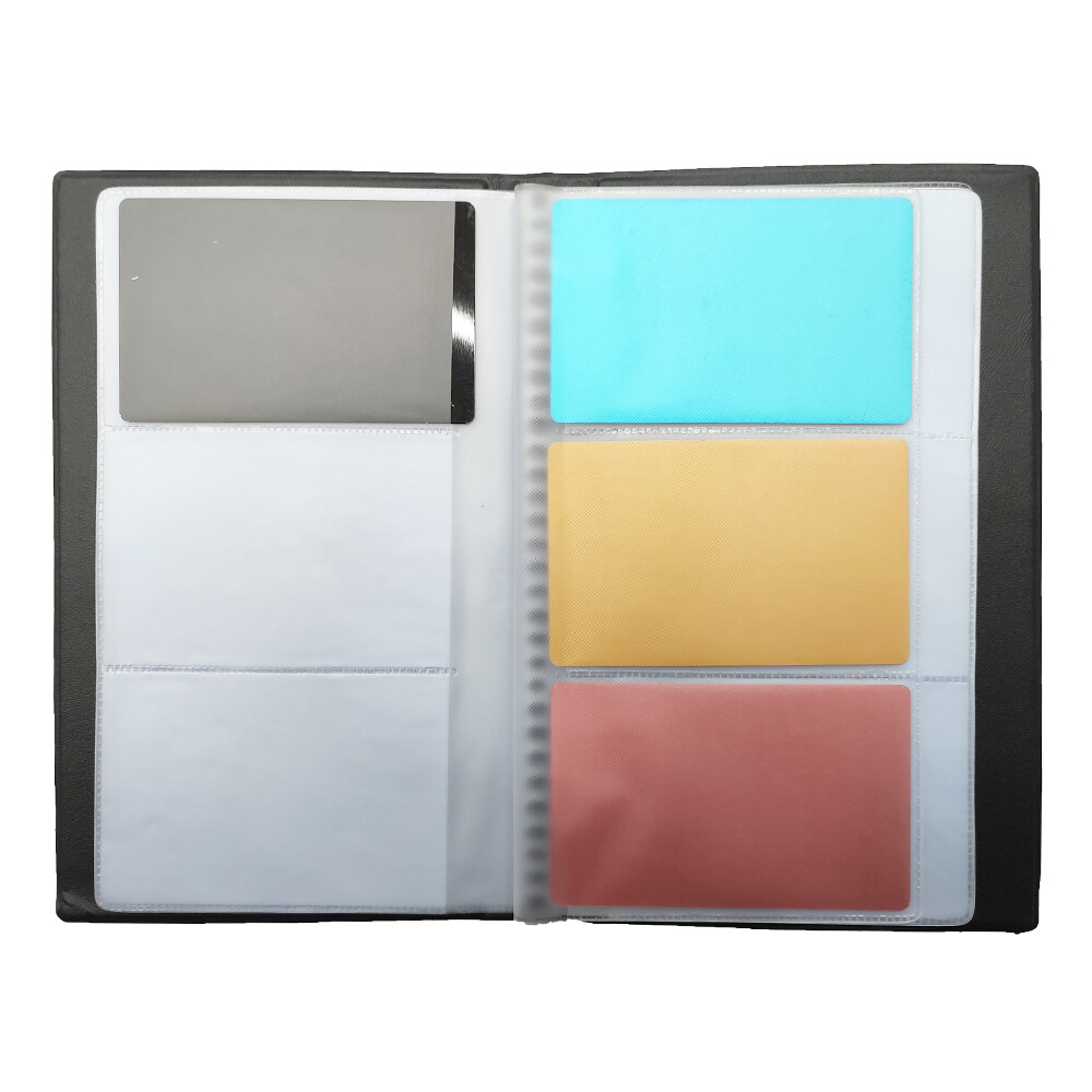 120Cards Business Name ID Credit Card Holder Book Case Keeper Organizer FreeShip