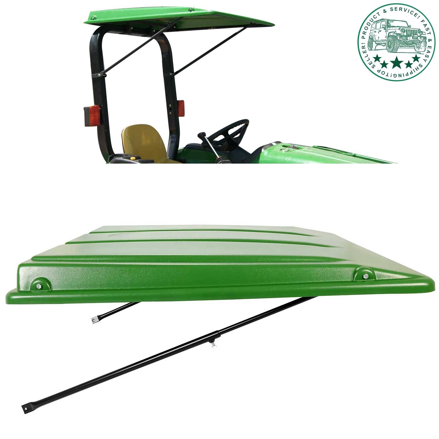 Green Top Tractor Canopy For 1 1/2″ x 3″, 2″ x 2″ or 2″ x 3″ ROPS