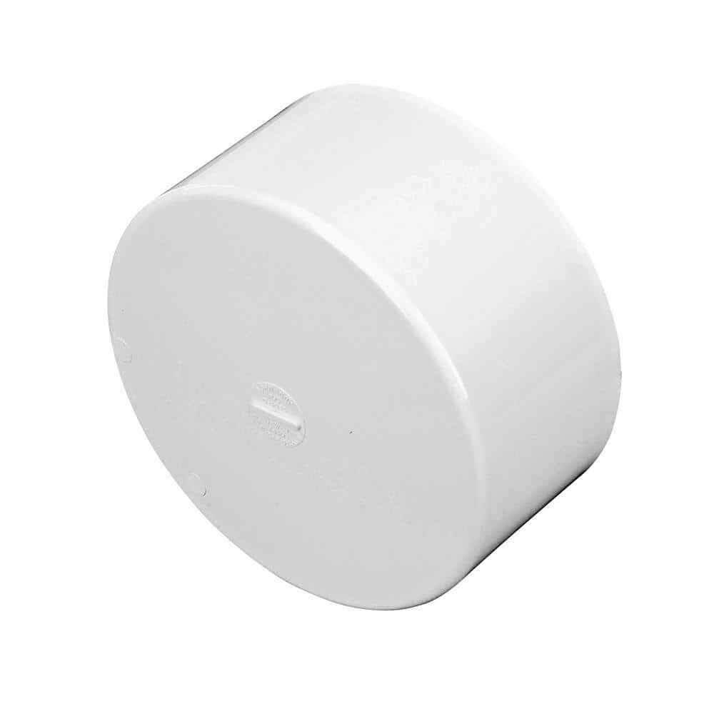 NDS PVC S&D Cap, 6 in.