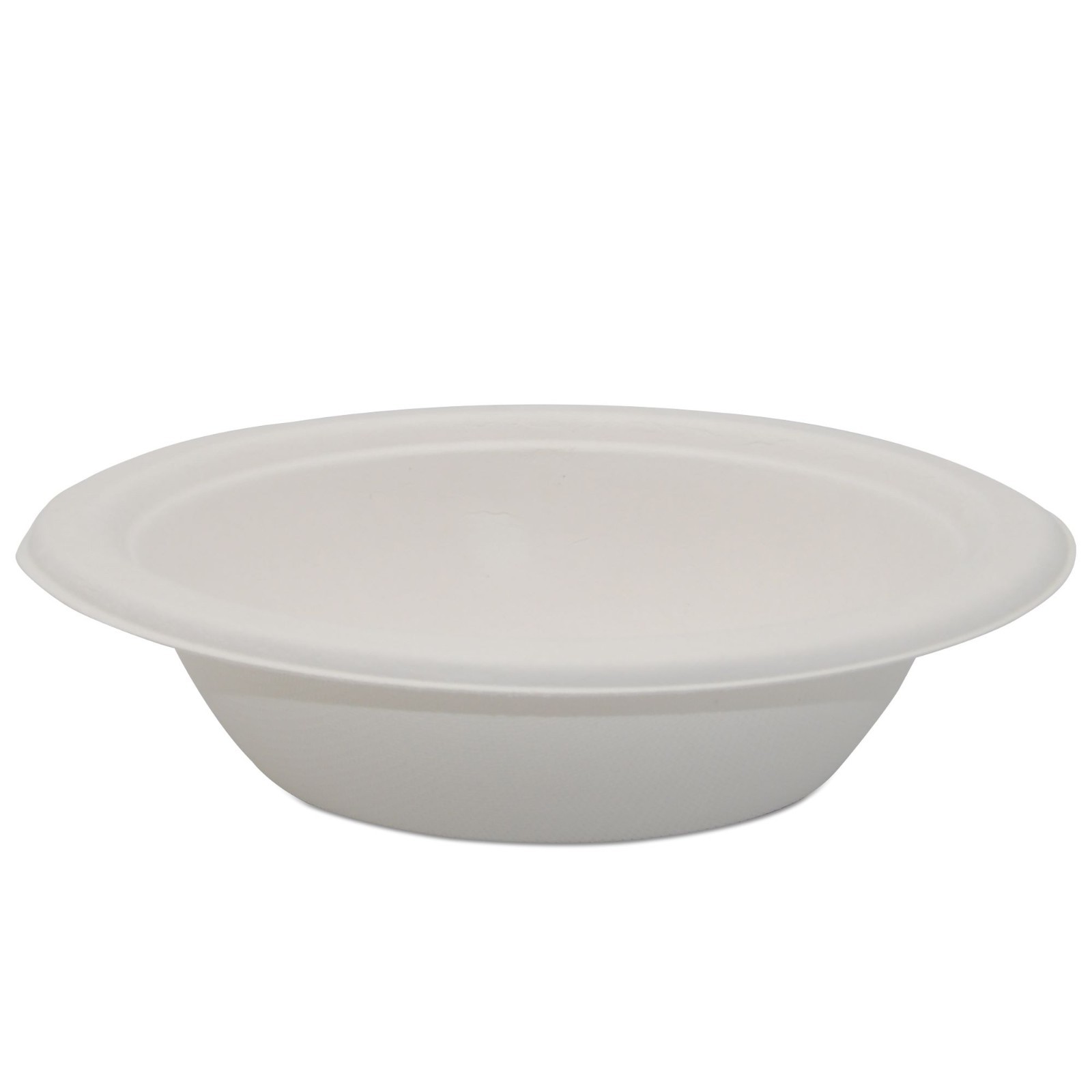 1000ea – 12 oz. Disposable Compostable Paper Bagasse Bowl