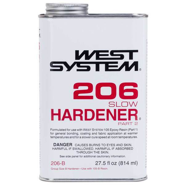 West Systems 206B Slow Epoxy Hardener .86qt