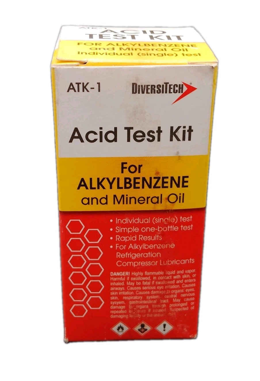 Diversitech ATK-1 Acid Test Kit For Alkylbenzene and Mineral Oil